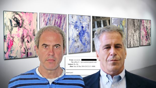 Ce tablouri a pictat Ion Nicola, românul care schimba mesaje cu infractorul sexual Jeffrey Epstein