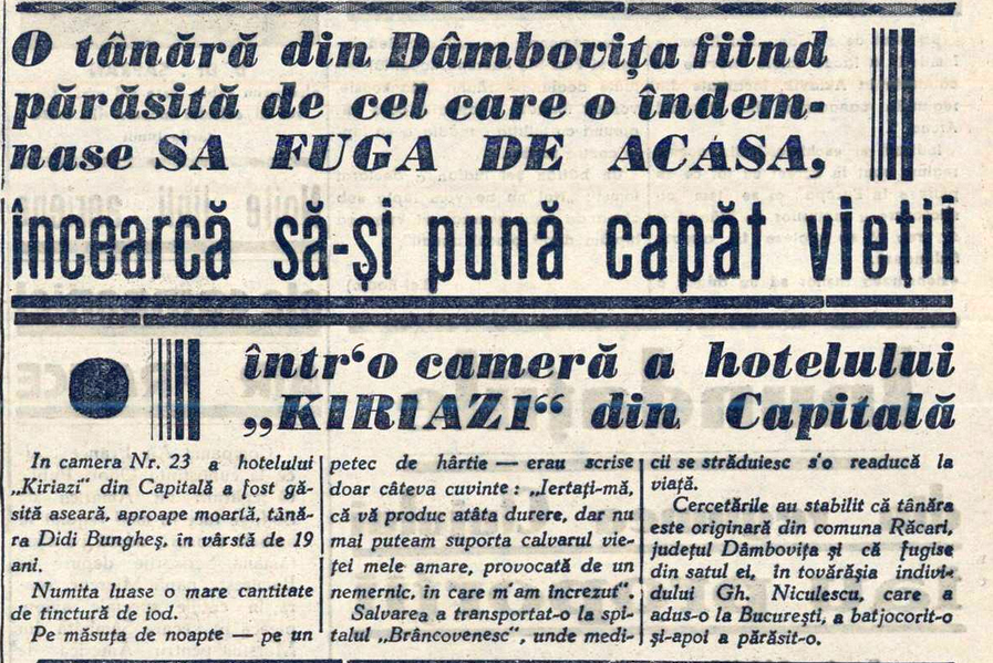 Ziarul „Tempo!” din 1940