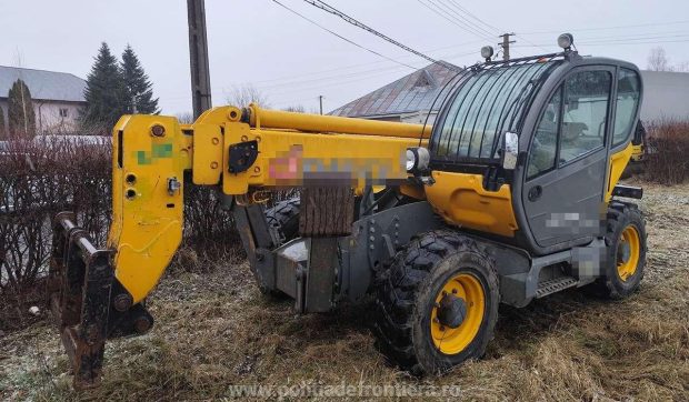 Șofer de TIR, prins de Poliția de Frontieră, cu un utilaj de 35.000 €, dispărut din Italia