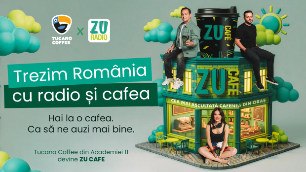 Radio ZU transformă Tucano Coffee – Academiei  în ZU CAFE