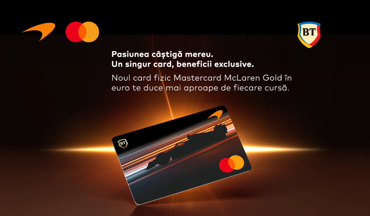 Un Card Pentru Fanii Vitezei: BT și Mastercard Lansează Cardul Fizic ...