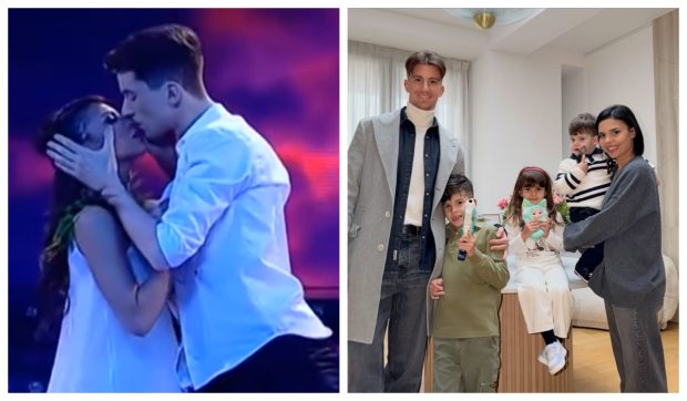 Imagine Stire Imagini cu Andreea Popescu și Rareș Cojoc din 2013, când au dansat împreună într-o emisiune difuzată la Antena 1 | 2review.ro