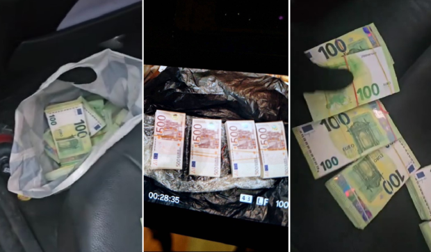 Un român și un italian aveau pungi pline cu peste 1.200.000 de euro falși și distribuiau bancnotele contrafăcute în Sofia