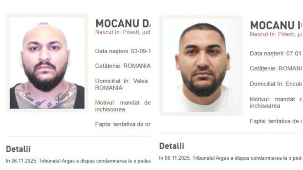 Dani Mocanu și Ionuț Nando Mocanu au fost extrădați din Italia în România și vor face închisoare pentru tentativă de omor