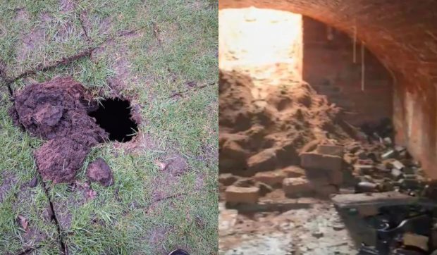 O gaură pe un teren de golf a dus la o descoperire istorică remarcabilă: „S-a deschis un vid”