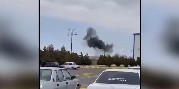 Drone iraniene au lovit un aeroport și o școală din Azerbaidjan, principalul aliat al Turciei. Armata azeră, plasată în alertă la granița cu Iran