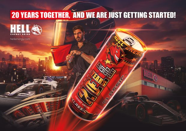 Ediția aniversară a dozei HELL ENERGY – creată în colaborare cu Michele Morrone