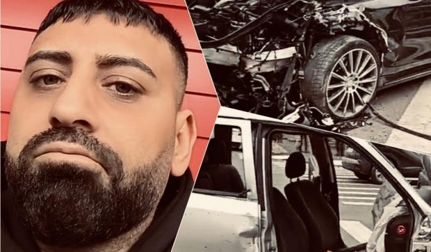 Ion Gigel, zis „Sentiment”, care a produs un accident grav în Brăila după ce a trecut pe roșu la semafor, cercetat pentru tentativă de omor: era live pe TikTok și cu permisul suspendat