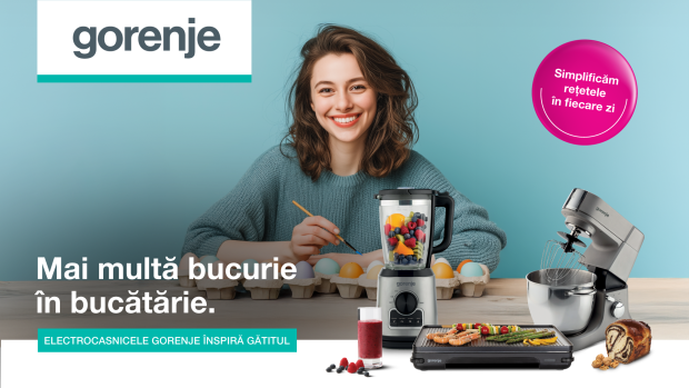 Electrocasnicele care simplifică pregătirile mesei festive de Paște de la Gorenje