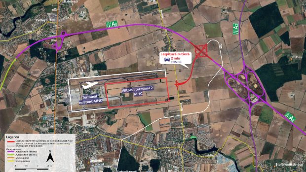Licitație de 400.000.000 de lei pentru drumul expres între Autostrada A0 și Aeroportul Otopeni
