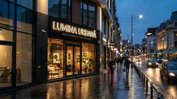 Reclame luminoase București – soluții complete de la GMG Creative
