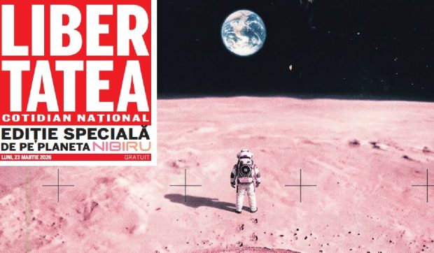 Libertatea, ediție specială de pe planeta Nibiru: un „statement” pe hârtie într-o lume saturată de pixeli