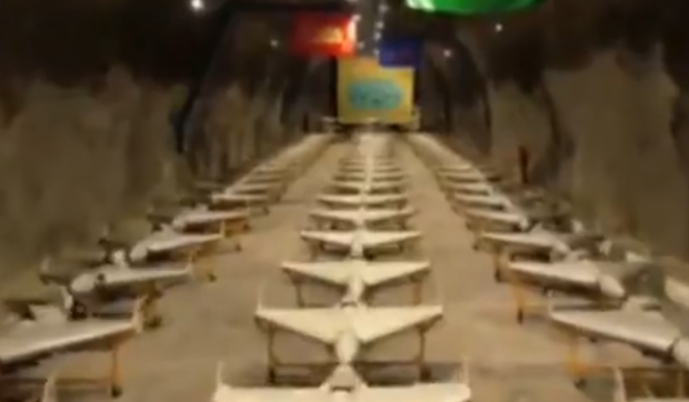Iranul dezvăluie o bază subterană masivă cu sute de drone și zeci de rachete pregătite pentru a fi folosite contra SUA și a Israelului