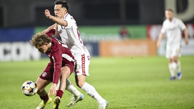 Superliga: CFR Cluj câștigă derby-ul cu Rapid București și este la 3 puncte de lider