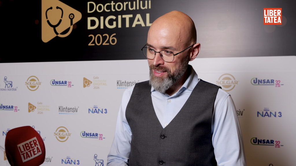 Dr. Răzvan Vintil, la Gala Doctorului Digital 2026, despre obezitate: „Macină sănătatea mai mult decât orice altceva”