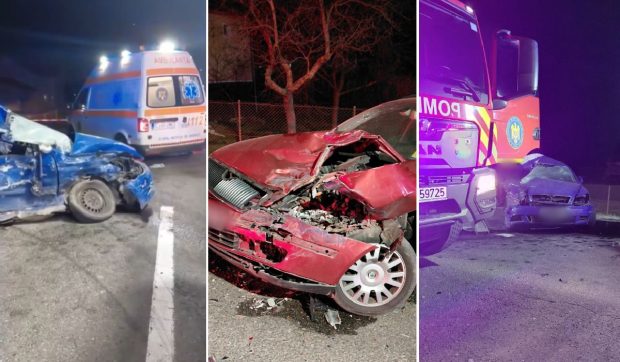 O fetiță de 3 ani și tatăl ei din Cluj au murit într-o mașină aruncată pe contrasens, direct într-un TIR