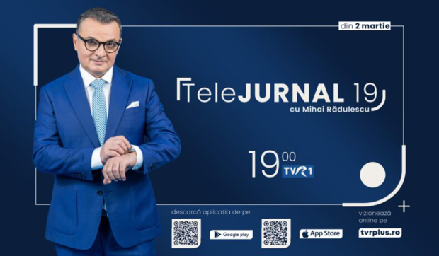 Audiență dezastruoasă pentru Telejurnalul de la TVR 1, după mutarea orei de difuzare