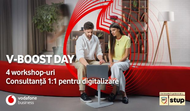 V-Boost Day, o zi întreagă dedicată antreprenorilor: workshop-uri practice și sesiuni de consultanță 1:1
