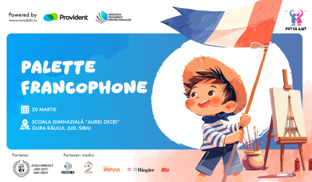 Palette Francophone: limba franceză prinde culoare în mediul rural de Ziua Francofoniei