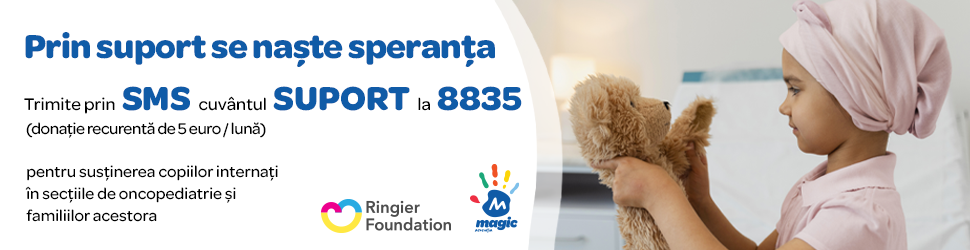 Fundația Ringier și Asociația Magic se unesc pentru a sprijini copiii din oncopediatrie prin programul MagiCARE