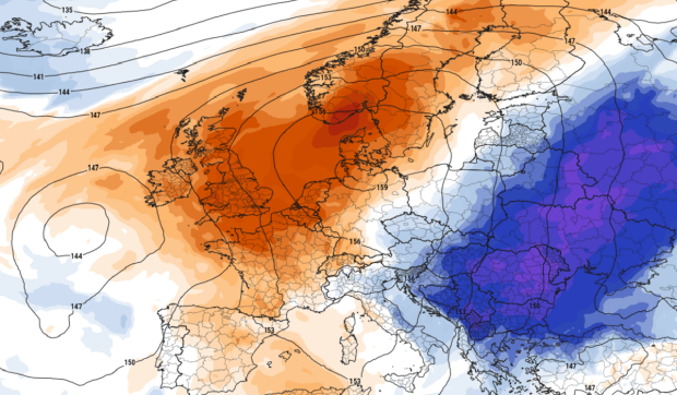 Val puternic de aer arctic amenință Europa de Est și România la început de mai, cu risc de îngheț și ninsori neobișnuite