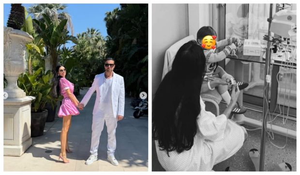 Imagine Stire Imagini cu Andreea Sasu pe patul de spital. Iubita lui Philip Plein are probleme grave de sănătate | 2review.ro