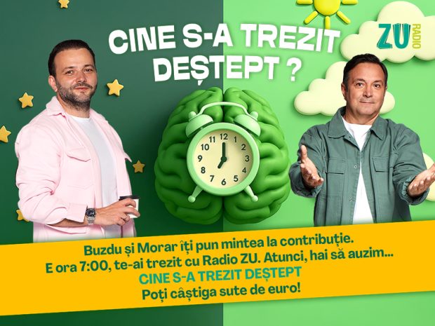 Record în MORNING ZU: Cosmina a câștigat 2000 de euro la „Cine s-a trezit deștept?” – cea mai mare sumă din istoria concursului