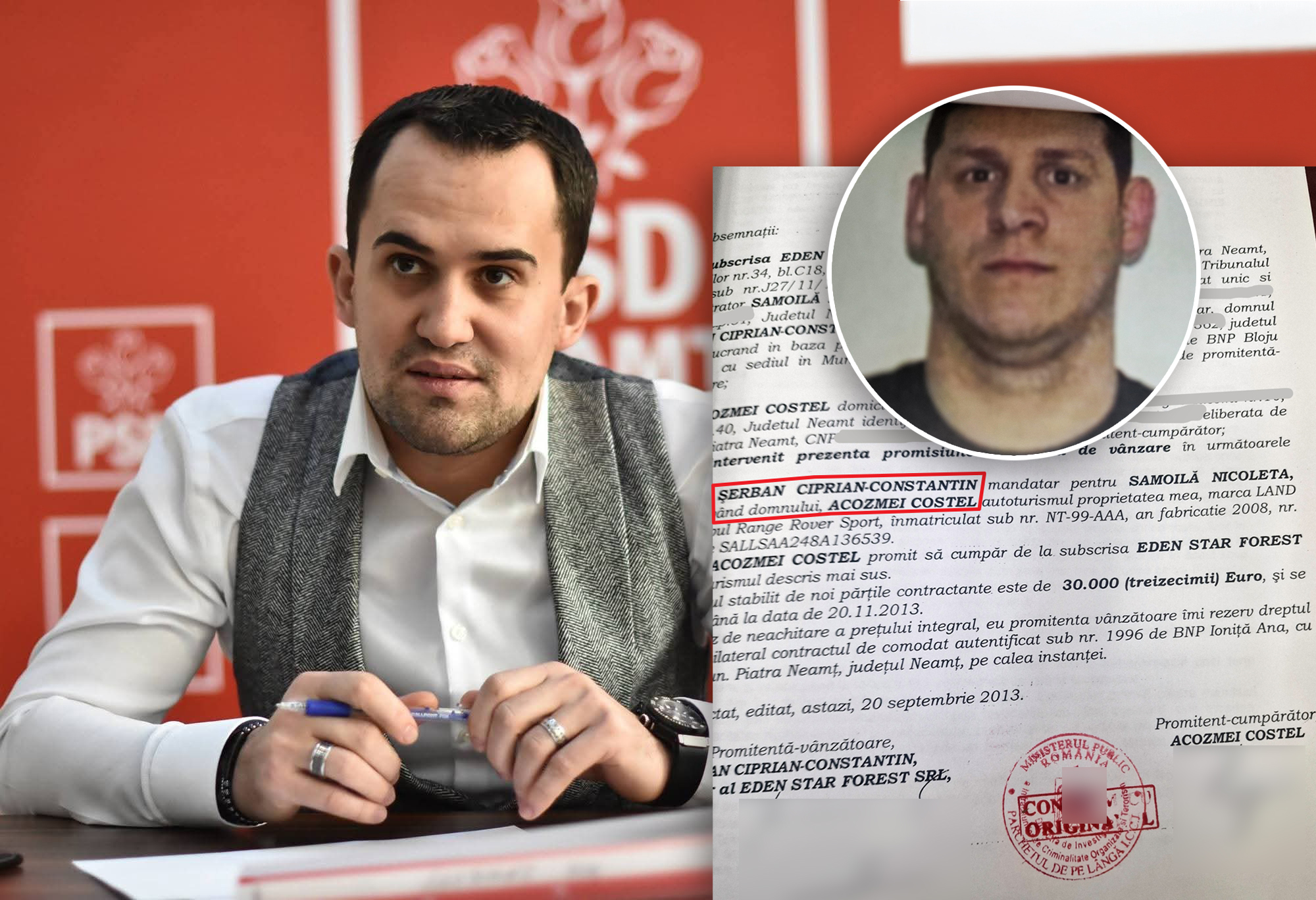 „Am vândut mașina în baza la hârtia asta”