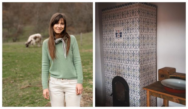 Imagine Stire Noi imagini cu casa de la Viscri a Danei Rogoz. Cum a amenajat interiorul. „Duminică seara am ajuns. Renovarea continuă în curte” | 2review.ro