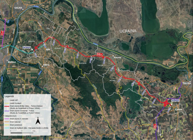 CNIR a dat undă verde pentru Drumul Expres Brăila – Tulcea: „Va pune în valoare potențialul turistic al Deltei Dunării”