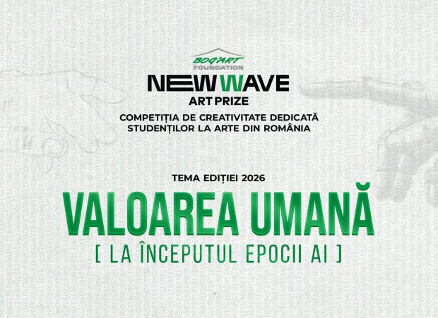 Fundația Bog’Art lansează NEW WAVE Art Prize 2026 cu premii totale de 10.000 euro și tema inteligenței artificiale