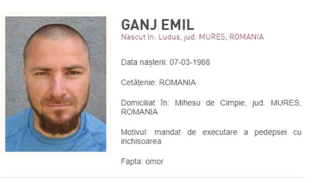 Criminalul Emil Gânj ar fi fost văzut în satul Senereuș, el e căutat de peste 9 luni, de când și-a ucis și incendiat iubita. Alertă declanșată de polițiști