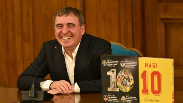 Gică Hagi, noul selecționer al naționalei de fotbal a României. „Regele” va fi prezentat oficial azi, la 13.30