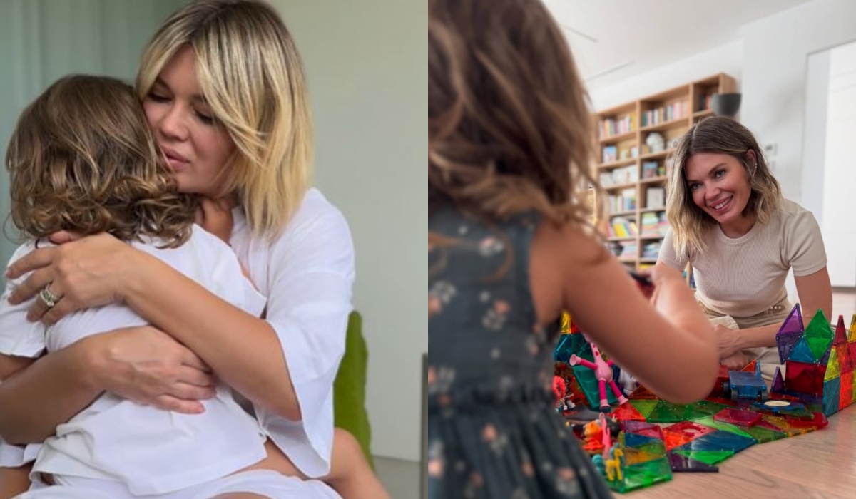 Gina Pistol, momente adorabile alături de fiica ei. Josephine și-a prezentat colecția de jucării: „Doamna Coca și Gică”