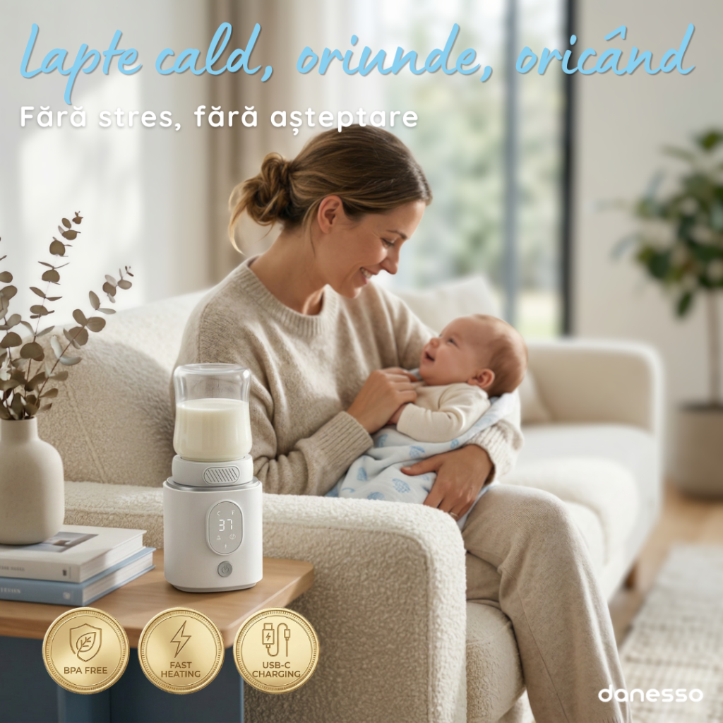 Cum încălzești corect laptele pentru bebeluși