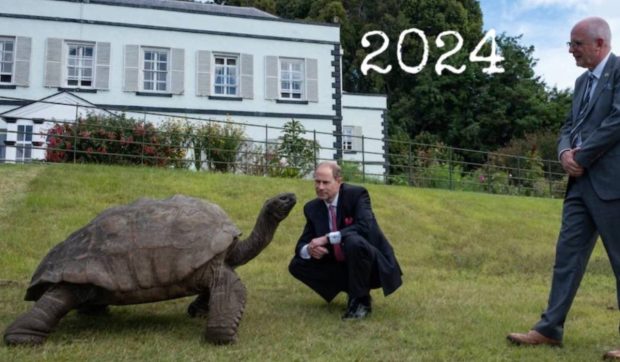 Jonathan, țestoasa gigant, încă trăiește la aproape 200 de ani, în ciuda zvonurilor despre moartea sa
