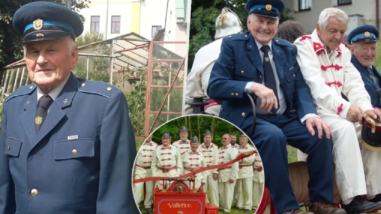 Poza pentru articolul Cel mai în vârstă pompier din lume: „Devotamentul lui Josef nu are limite”