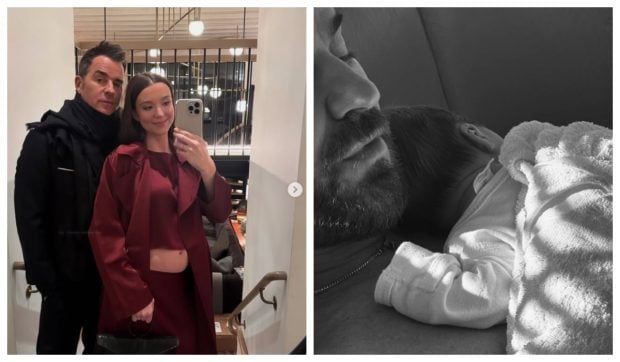 Imagine Stire Nicole Brydon Bloom, soția actorului Justin Theroux, a născut. Prima imagine cu bebelușul lor. „A venit” | 2review.ro