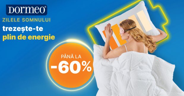 Dormeo sărbătorește 10 ani de Zilele Somnului – pentru că somnul de calitate schimbă totul
