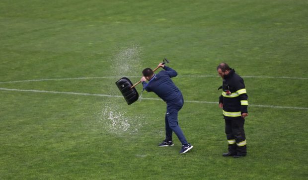 Perturbare majoră la meciul România – Cipru din preliminariile CM feminin, de la o furtună puternică în București