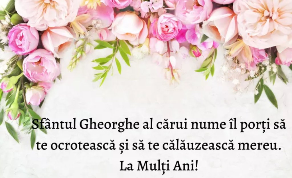Mesaje și urări de Sf. Gheorghe