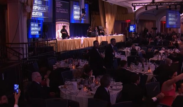 Reactii surprinzatoare în timpul atacului armat la dineul corespondenților de la Casa Albă