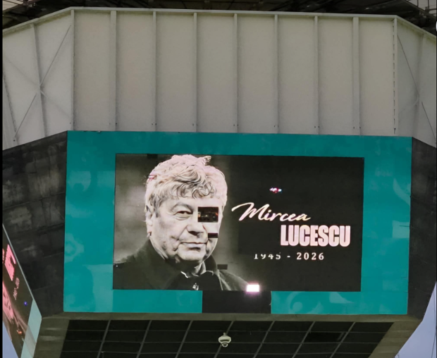 Chipul lui Mircea Lucescu, desfigurat în „tabela groazei” de pe Arena Națională: ce spune Primăria București