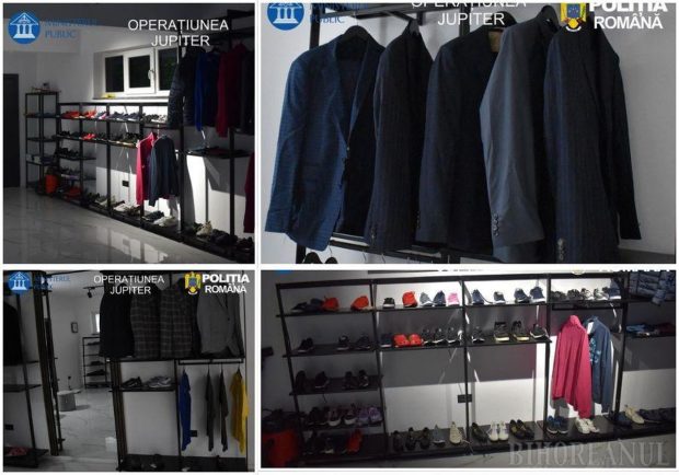 Descoperire în Oradea: Un bărbat vindea haine contrafăcute de lux direct din locuință
