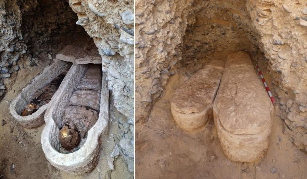 Descoperire remarcabilă în Egipt: necropolă romană cu mumii ornamentate și papirus cu Iliada lui Homer