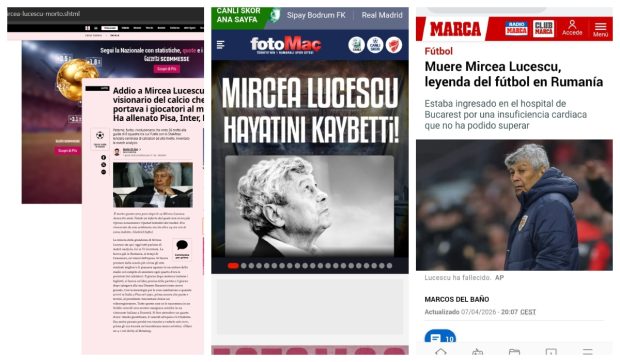 „Il Luce” Mircea Lucescu, o legendă a fotbalului care a influențat Europa și a stârnit doliu în lumea sportului