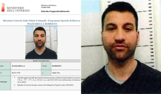 Șeful mafiei Camorra, unul dintre cei mai periculoși fugari din Italia, a fost prins. Roberto Mazzarella se ascundea într-un resort de lux