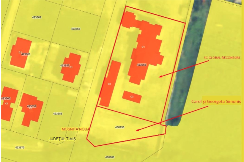 Conacul Simonis de la Moșnița Nouă. Primarul, fratele președintelui Consiliului Județean Timiș Alfred Simonis, trebuie să își amendeze părinții: „Tatăl meu va plăti și va intra în legalitate”