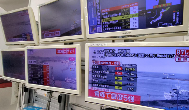 Tsunami în Japonia după un cutremur puternic cu magnitudinea de 7,4