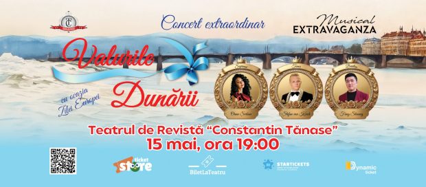 Tenorul ŞTEFAN von KORCH îmbină eleganţa clasică şi autenticitatea tradiţională în concertul „VALURILE DUNĂRII” pe 15 mai la Teatrul Constantin Tănase